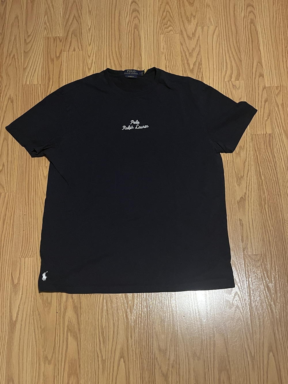 Polo by Ralph Lauren Black Logo Crewneck T‑Shirt